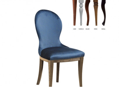 Französischer Designer Gepolster Stuhl Stühle Polster Sofa Klassische Neu CM-U3 